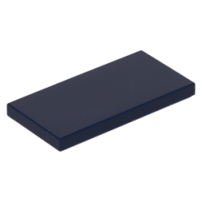 LEGO csempe 2×4, sötétkék (87079)