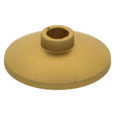 LEGO tál fordított 2x2, aranyszínű (4740)