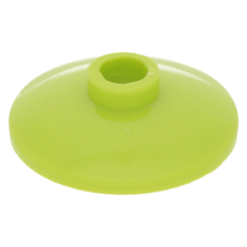 LEGO tál fordított 2x2, lime (4740)