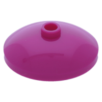 LEGO tál fordított 3x3, bíborvörös (43898)