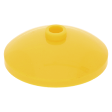 LEGO tál fordított 3x3, sárga (43898)