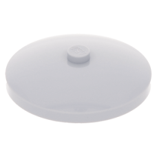 LEGO tál fordított 4x4, világosszürke (3960)