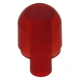 LEGO sziréna lámpa rúddal (Bionicle Barraki szem), átlátszó piros (58176)