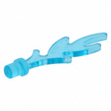 LEGO láng/víz 1×4, átlátszó világoskék (6126b)