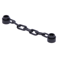 LEGO lánc 5 szemmel, fekete (92338)