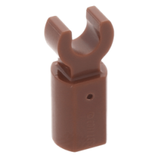 LEGO rúdtartó fogóval, vörösesbarna (11090)