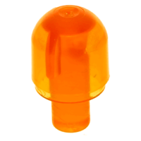 LEGO sziréna lámpa rúddal (Bionicle Barraki szem), átlátszó narancssárga (58176)