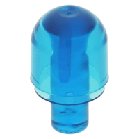 LEGO sziréna lámpa rúddal (Bionicle Barraki szem), átlátszó sötétkék (58176)