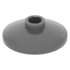 LEGO tál fordított 2x2, sötétszürke (4740)