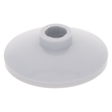 LEGO tál fordított 2x2, világosszürke (4740)