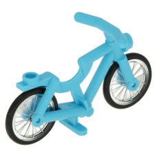 LEGO bicikli kerékpár, közép azúrkék (73537)
