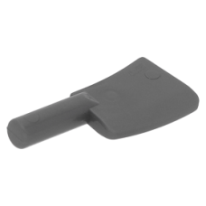 Eredeti, új LEGO hentes bárd kés, matt ezüst (98369) - hasznos kiegészítő minifigurák felszereléséhez