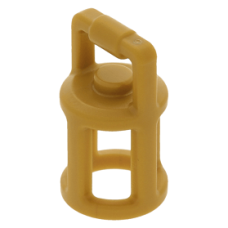 LEGO lámpa, gyöngyház arany (37776)