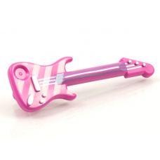LEGO gitár mintával, sötét rózsaszín (76361)