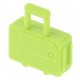 LEGO bőrönd nagyméretű, kinyitható, lime (37178) 