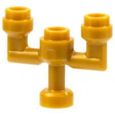 LEGO gyertyatartó, gyöngyház arany (73117)