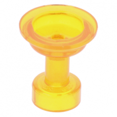 LEGO kehely pohár, átlátszó narancssárga (68504)