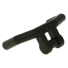 LEGO biciklikormány, fekete (98397)