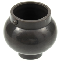 LEGO edény fazék üst, gyöngyház sötétszürke (98374)