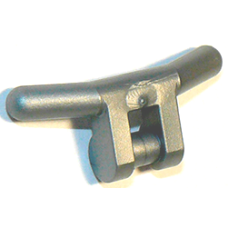 LEGO biciklikormány, matt ezüst (30031)