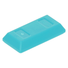 LEGO rúd/öntvény, sötét türkizkék (99563)