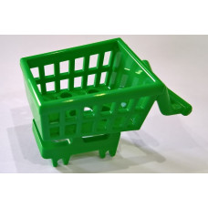 LEGO bevásárlókocsi kerekek nélkül, világoszöld (49649)