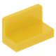 LEGO fal elem 1 x 2 x 1 lekerekített sarkokkal, sárga (4865b)