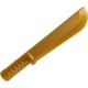 LEGO kard/kés machete bozótvágó, gyöngyház arany (29109)