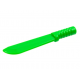 LEGO kard/kés machete bozótvágó, világoszöld (29109)