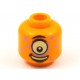 LEGO fej alien fej mintával, narancssárga (75322)