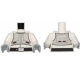 LEGO felsőtest Birodalmi AT-DP pilóta ruha mintával (Star Wars), fehér (76382)