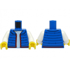 LEGO felsőtest pulóver és mellény mintával, kék (76382) --- Debrecenben raktáron!