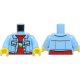 LEGO felsőtest kabát és pulóver mintával, világoskék (76382)
