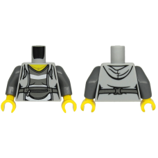 LEGO felsőtest pulóver, övtáska és rabruha mintával, fehér (76382)