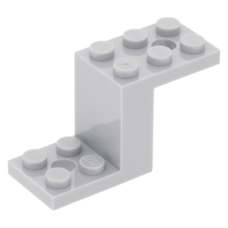 LEGO fordító elem 2 x 5 x 2 1/3, világosszürke (76766)