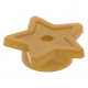 LEGO csillag kiegészítő, gyöngyház arany (11609)