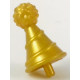 LEGO parti sisak kiegészítő, gyöngyház arany (24131)