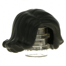 LEGO női haj, fekete (20877)  --- Debrecenben raktáron!