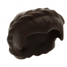 LEGO női haj kontyos, sötétbarna (64807) --- Debrecenben raktáron!