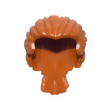 LEGO férfi haj hátul összefogva, sötét narancssárga (95226) LEGO férfi haj hátul összefogva, sötét narancssárga (95226)