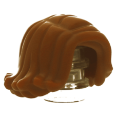 LEGO női haj, sötét narancssárga (20877)