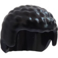 LEGO férfi haj göndör, fekete (21778)  --- Debrecenben raktáron!