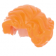 LEGO női haj rövid hullámos, narancssárga (11256)