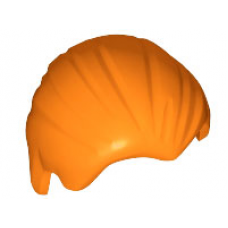 LEGO férfi haj rövid, narancssárga (92081)  --- Debrecenben raktáron!