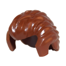 LEGO férfi haj, vörösesbarna (21268)