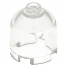 LEGO henger 2x2×1 2/3 kupola tetejű, átlátszó (30151) --- Debrecenben raktáron!