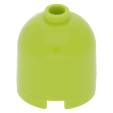 LEGO henger 2x2×1 2/3 kupola tetejű, lime  (30151)