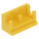LEGO kocka csuklós elem alapja (zsanér) 1×2, sárga (3937)