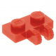 LEGO lapos csuklós elem 1×2 függőleges kettős villával, piros (60471)