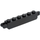 LEGO kocka csuklós elem (zsanér) 1×6 függőleges csatlakozókkal, fekete (53914)